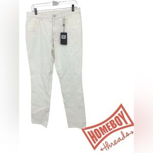 NWT G/FORE Cream Straight Jeans Classic Style Size 32